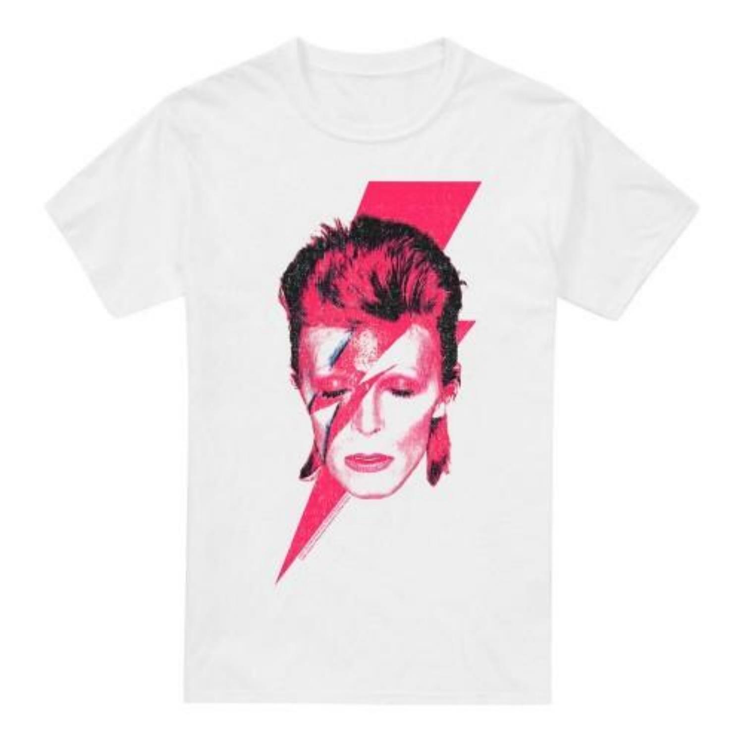 

Мужская футболка David Bowie Aladdin Sane S чёрный