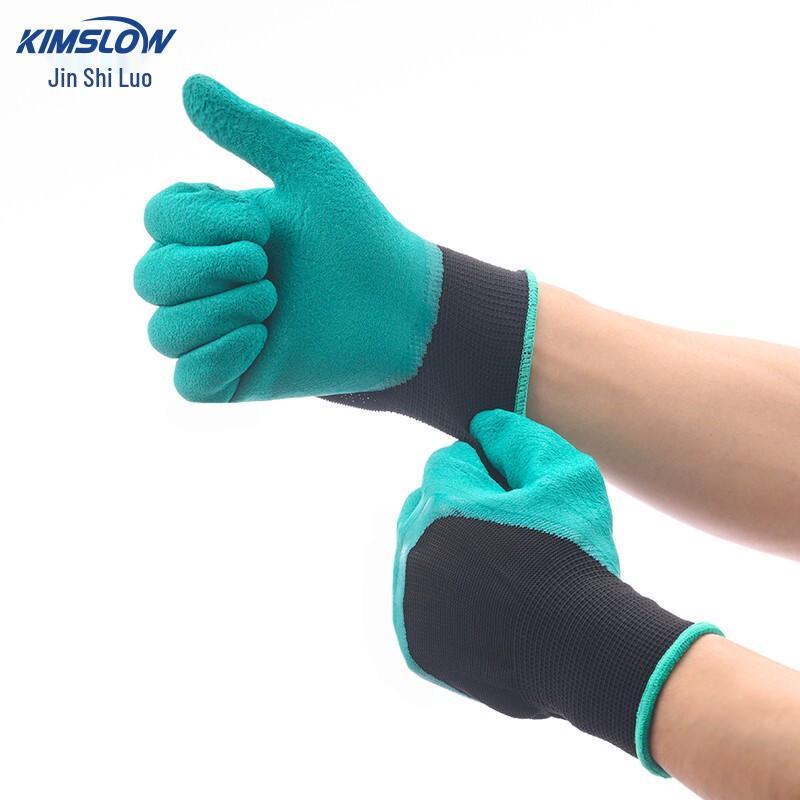 KSL059 Latex Foam Work Gloves One Size