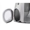 1Pcs Space Breathable Transparent Pet Backpack Portable Transport Carrier Puppy Dog Backpack Plastic Cat Carrying Bags