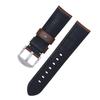 First Layer Genuine Cowhide Oil Wax Leather Business Watch Strap 18mm to 26mm Replacement for Cartier Watch Durable Wristband Accessory
