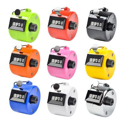 Handheld Tally Counter Tool 4 Digit Number Count Clicker Counter For Knitting People Lap Fishing Golf Fidget Number Count