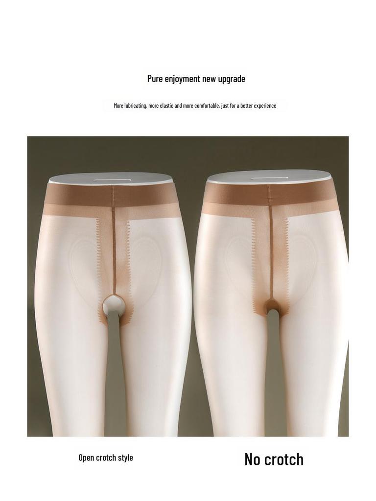 Qinghe Ultra-Thin Black Silk Stockings: Cut-to-Fit T-Crotch, Non-Squeezing, Invisible, Anti-Snag Bare Leg Pantyhose