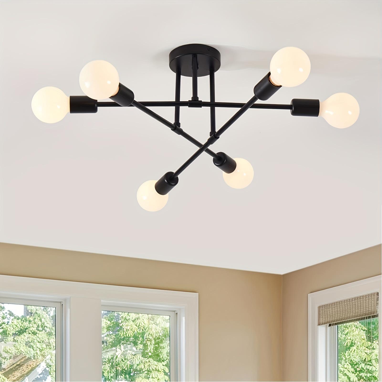 

Nordic Pendant Light for Kitchen, Dining & Living Rooms - Modern Minimalist Chandelier with Eye Protection Without light source