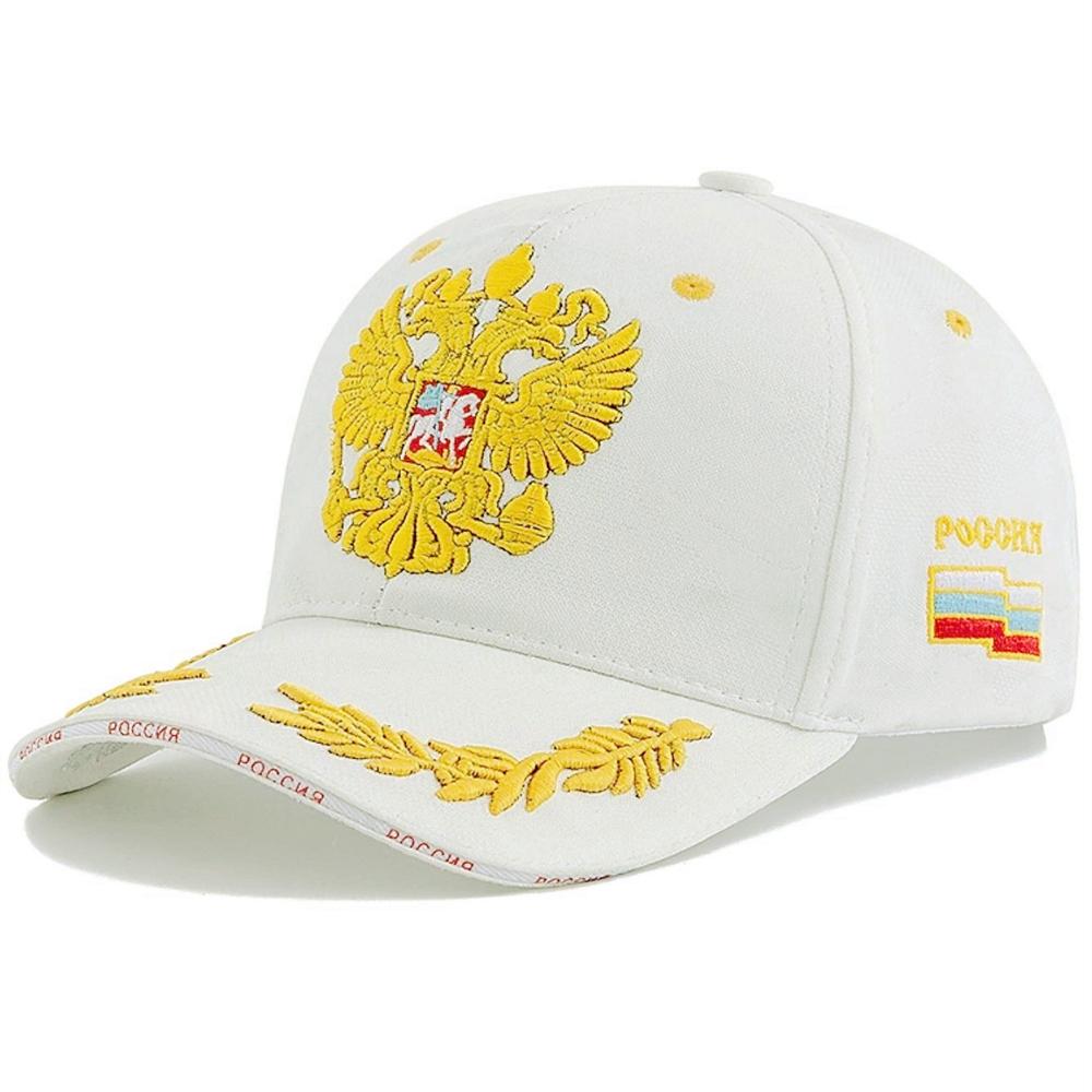 Unisex Caps Russian Double-Headed Eagle Flag Emblem Embroidery Baseball Cap For Men Women Casual Outdoor Sports Hat Cap