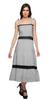 Moomaya Printed Adjustable Shoulder Strap Women Casual Sleeveless Long Dress