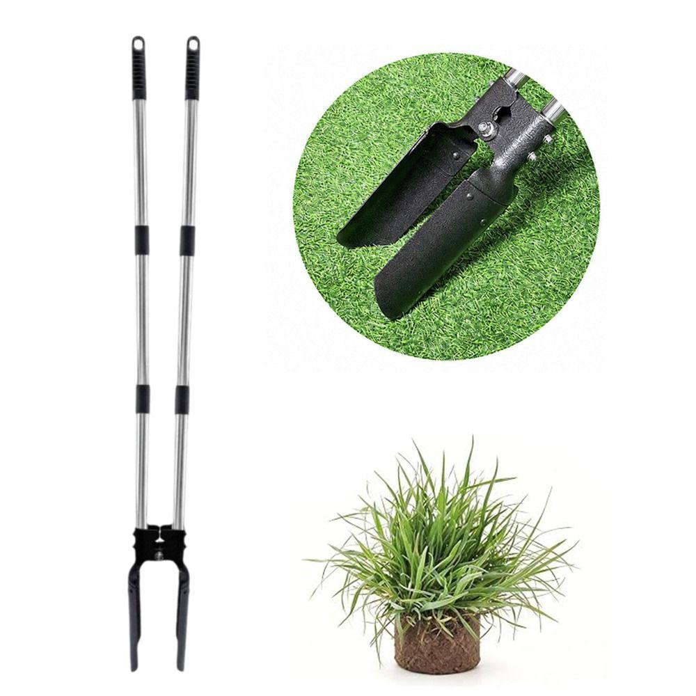 Long Handle Sod Plugger Tool Ergonomic Removable Digging Tool Manual Digging Tool Grass Repair