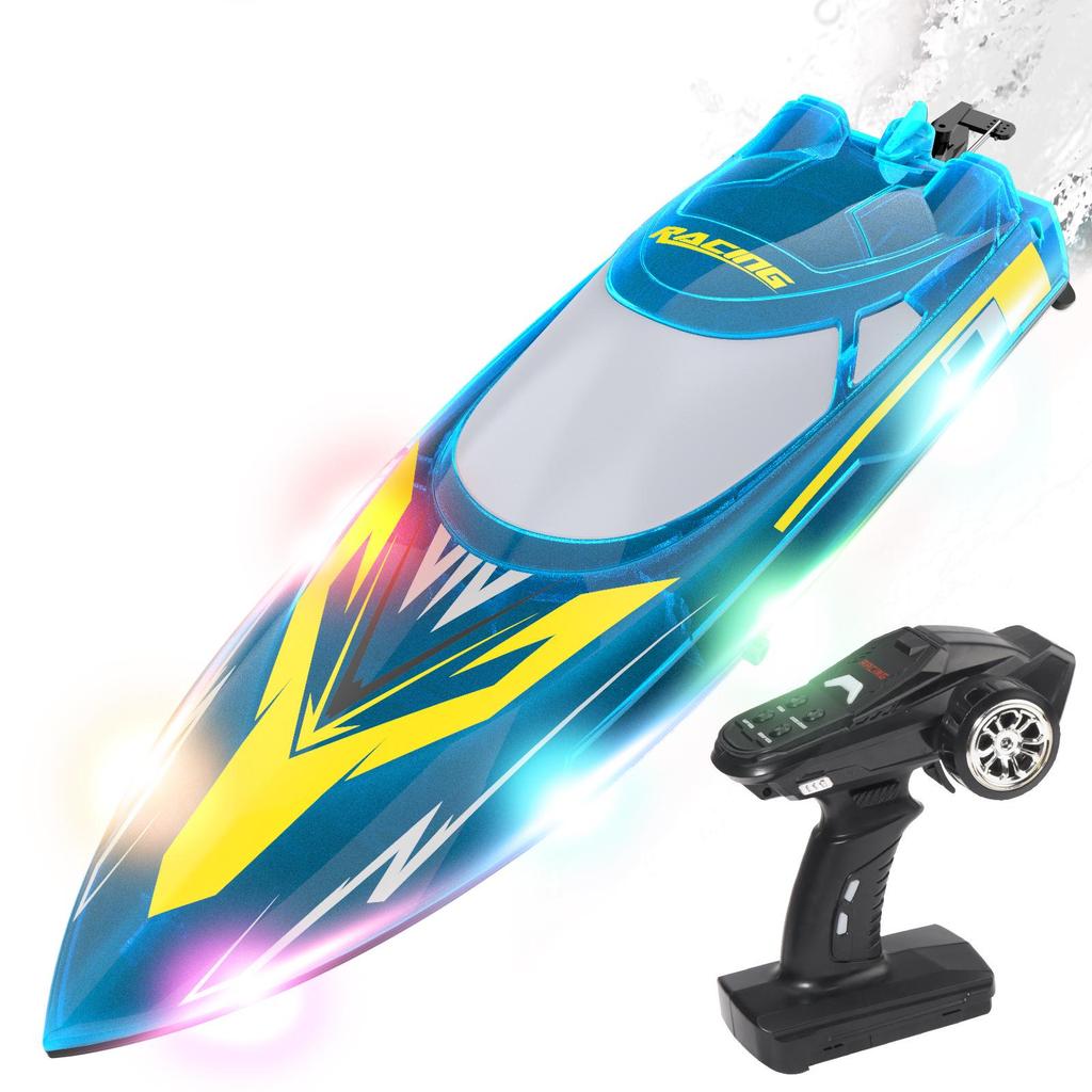 Smart Children's RC Speedboat: Outdoor Educational Toy for Boys