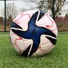 Size 5 Champion League Premier Football: Durable Training/Match Ball for Middle School Students.