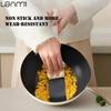 LANMI 20CM Frying Pan Non-stick Flat Bottom Pan Baby Complement Food Pot Home Breakfast Steak Skillet Stoves Universal Pot