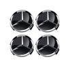 4 stuks 60 mm Auto Wielnaafdop Embleem badge voor Mercedes Benz C180 E300 GLC W163 W166 W167 W204 W205 W212 W213 X253 W117 W176 W164