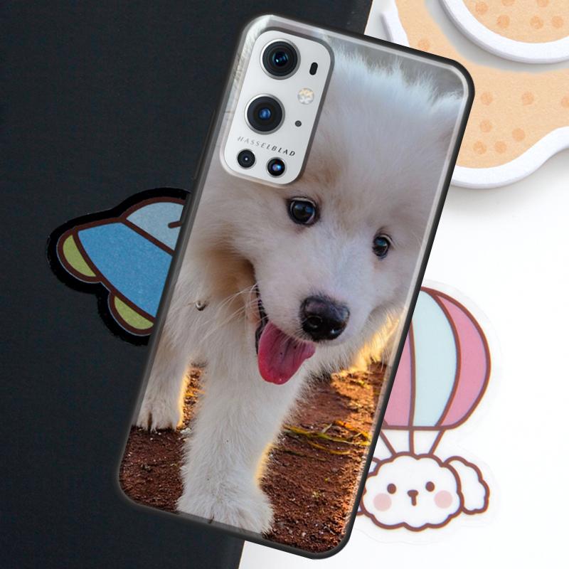 Samoyed Puppy For Realme GT7 GT6 15 Pro 10 11 12 14 13 Pro Plus C75 C71 C65 C55 C63 C61 C53 C67 C35 Case