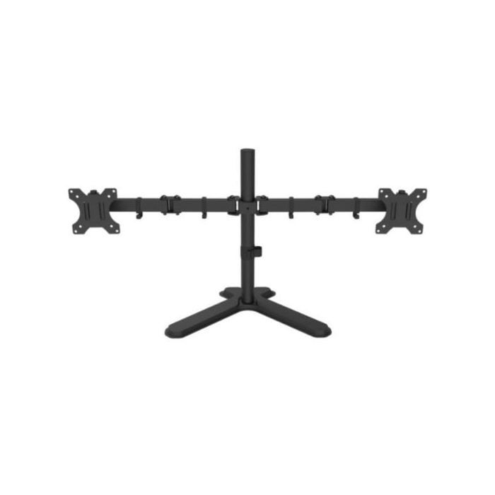 Soporte Monitor Iggual SSM02 Sobremesa Para 2 Pantallas 13"-32" VESA 100x100mm Negro