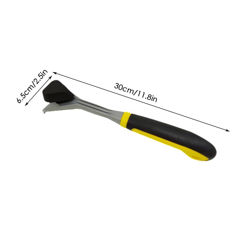 Paint Scraper Tool Ergonomic Paint Removal Scraper Cemented Carbide Scraping Tool For Removing Decals Glue Stains Rust And