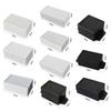 Wasserdichte Projektgehäuse ABS-Kunststoff 10 Designs Aufbewahrungsbox Weiß Schwarz Gehäuse Instrumentengehäuse Elektronikzubehör