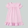 Girls' Summer Modal Pajama Dress - Short-Sleeved Homewear for Kids