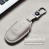 Genuine Leather Car Key Case Cover Fob for Leading Ideal Lixiang ONE L6 L7 L8 L9 2022 2023 2024 Keyless Keychain Durable Luxury