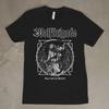 Wolfbrigade Run With The Hunted Hardcore Crust Punk Grind Koszulka Merch Metal Vintage Prana Modny Miękki Top Do Codziennego Noszenia