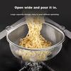 Stainless Steel Sink Strainer, Kitchen Sink Filter for Washing Dishes And Vegetables, Kitchen Waste Drainer, Triangular Basket