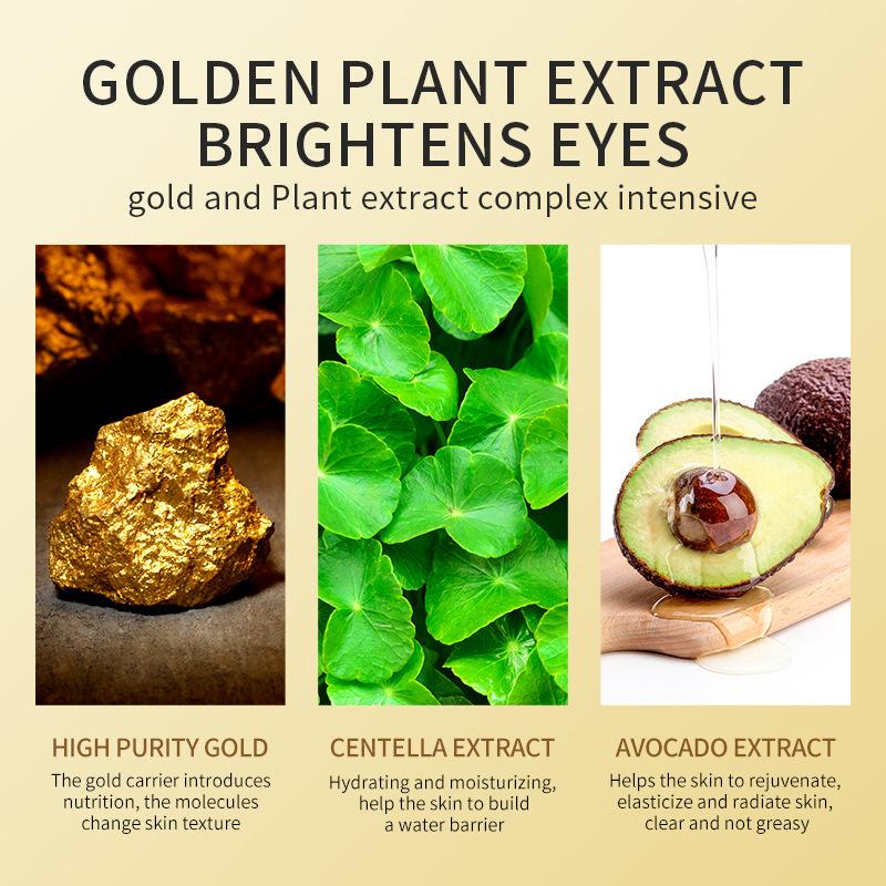 ZOZU Golden Eye MaskEye Mask Moisturizing and Hydrating Eye Patch