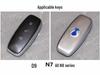 Denza D9/N7/N8 Transparent Car Key Cover with Full Coverage
