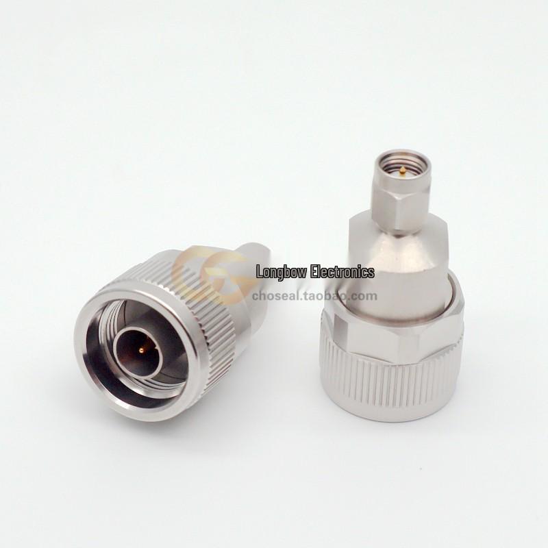 

Longbow Stainless Steel N Male to SMA Male 18GHz High-Frequency Network Analyzer Adapter