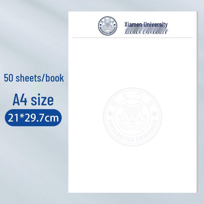 A4 Thickened Eye Protection Draft Paper - No Ink Bleed, Easy to Write, Ideal for University Notes