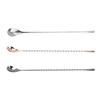 Cocktail Mixing Spoon Stainless Steel 12 Inch Long Handle Stirring Spoon for Ice Cream Tall Cups Juice Cocktail Shaker , Bar