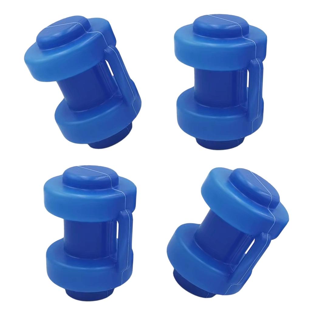 Małe zaślepki do rur trampoliny Zamienne zaślepki do trampoliny Odporne na zużycie Zaślepki do trampoliny Profesjonalny zestaw osłon na pręty trampoliny