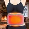 Abdominal Heating Pad 3-Levels Electric Waist Belt Warmer Heated Waist Belt for Menstrual Belly and Abdominal Comfort
