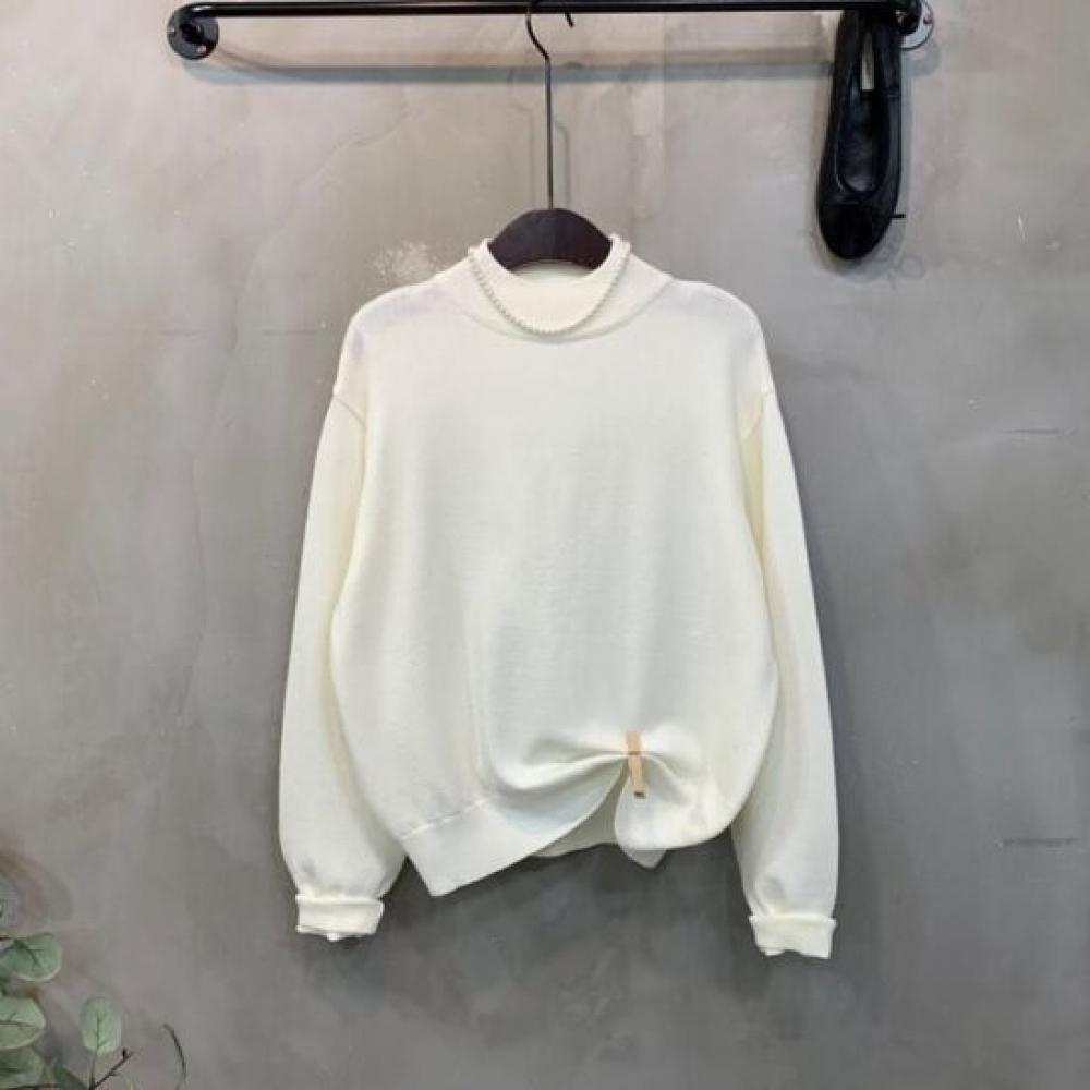 C S In The Room Dima baSiC Solid turtleneCk Knit 9ColorS