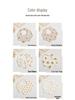 Korean 6-Layer Cotton Gauze Petal Bib: 360° Anti-Spit-Up Newborn Drool Towel.