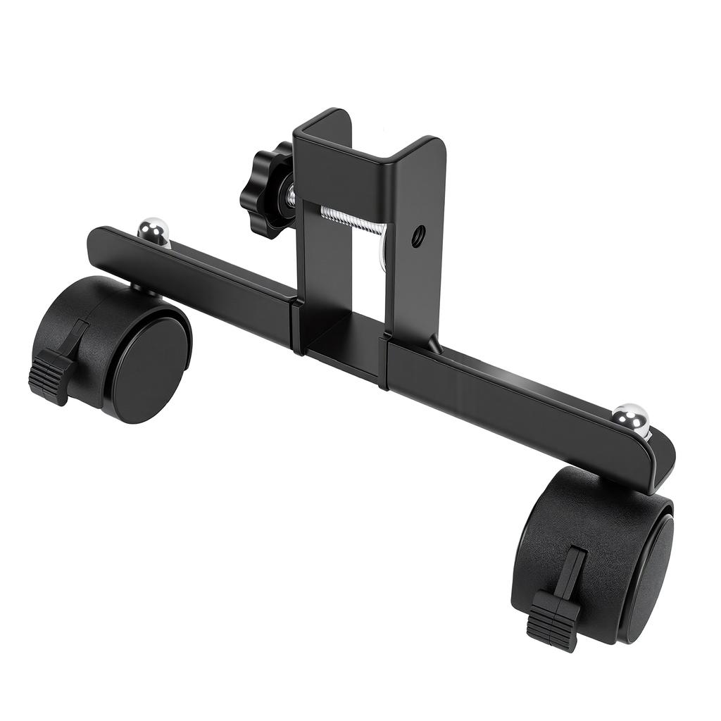 Universal Feet for Infrared Heaters, Freestanding Feet with Lockable Swivel Casters for Wall Mounted Infrared Heating