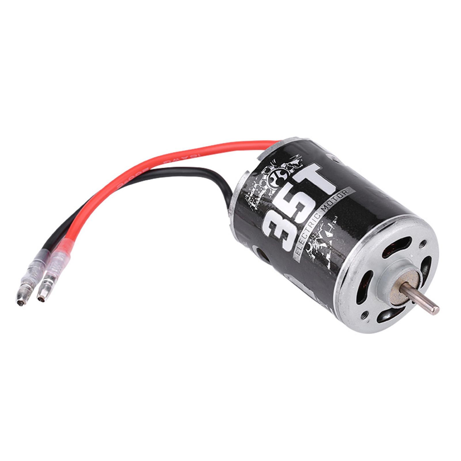 

RC Model Accessory Metal Parts 540 Motor for 110 Scale Remote Control Car (35T)