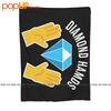 Diamond Hands Ultra-Soft Blanket Quilt Winter Sofa Cover Bed Covers