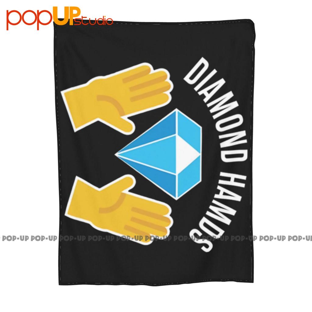Diamond Hands Ultra-Soft Blanket Quilt Winter Sofa Cover Bed Covers