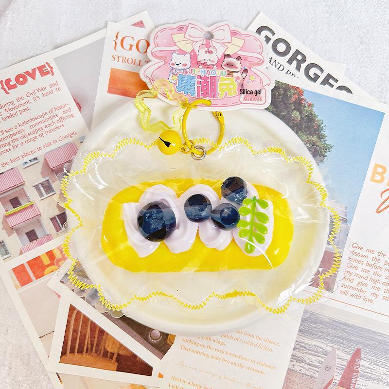 

Handmade Peach Silicone Decompression Toy