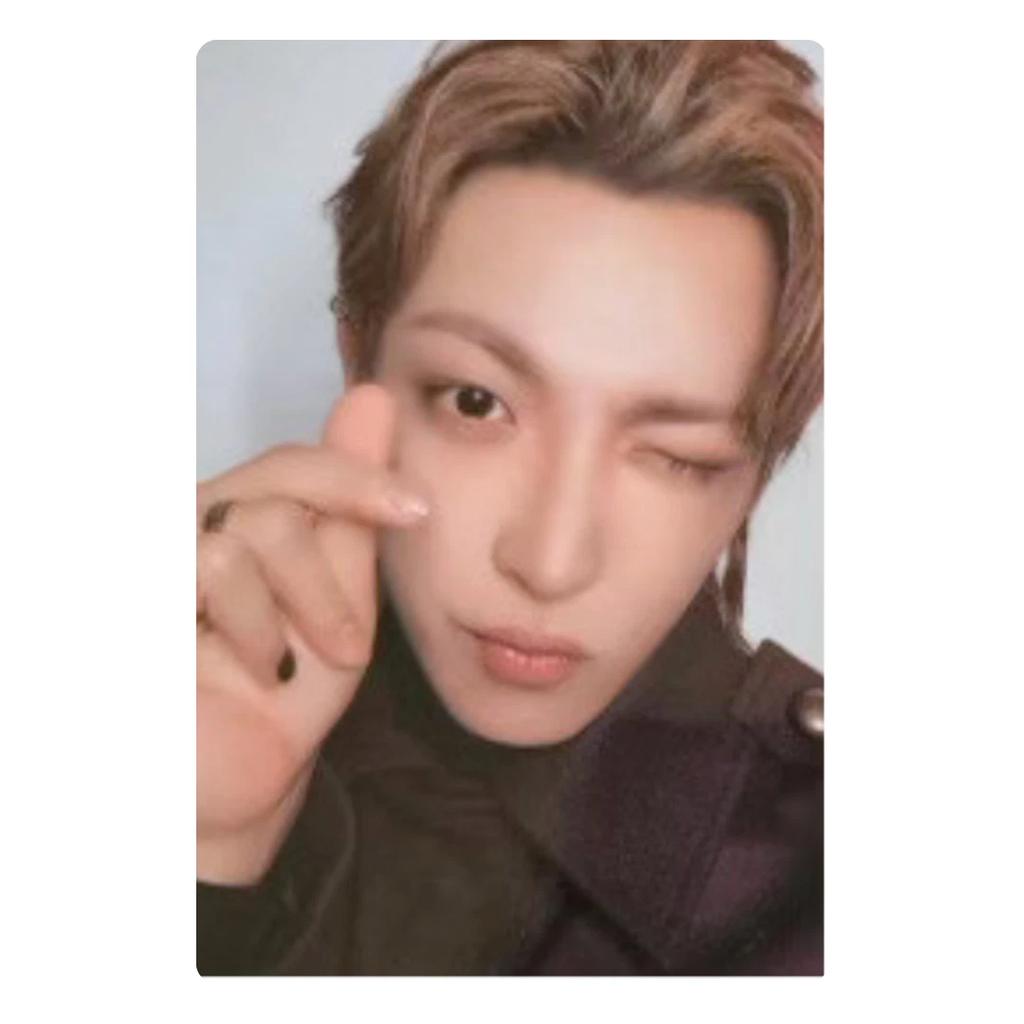 PRZEDSPRZEDAŻ 13. MINI ALBUMU ATEEZ GOLDEN HOUR : Część 4 KARTKA ZE ZDJĘCIEM POCA JAPAN POB OFICJALNA