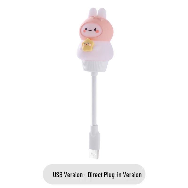 USB Voice-Controlled Dimmable Night Light for Children's Room