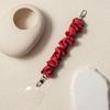 Braccialetto con Laccetto da Polso per Telefono Monocolore per Donna Ragazza Creativo Elastico Forma Scrunchy Cordino per Telefono Cellulare Accessori