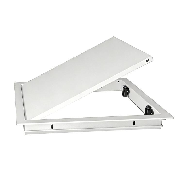 Smoothed Aluminum Push Activated Open Air Check Door Panel Perfect For Residential And Commercial Locations
