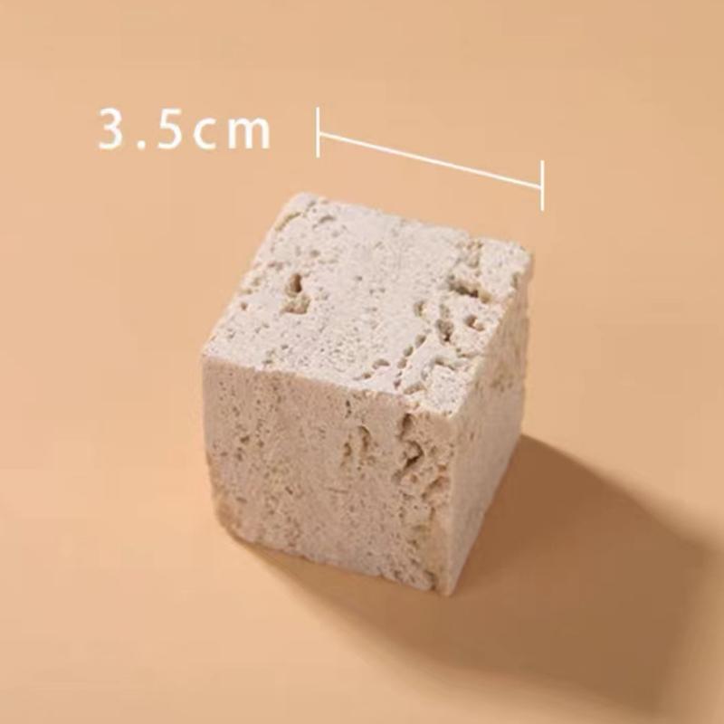 Marmurowy Stojak Ekspozycyjny na Biżuterię Kreatywny Geometryczny na Pierścionki Kolczyki Naszyjniki Luksusowa Gablota Rekwizyty Lada Ekspozycyjna na Biżuterię Damską Opakowanie Ozdoby Taca