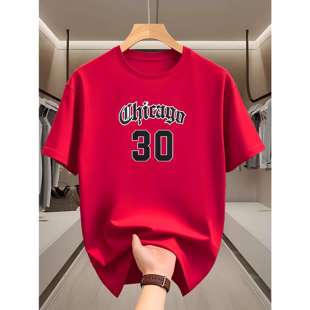 New summer short sleeved T-shirt with fashionable printed design