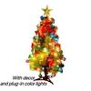 PVC Artificial Christmas Tree for Home Decoration Small Party Decorations Package 45cm