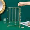 Multipurpose Jewelry Display Stand Durable Iron Rack for Organizing Showcasing Earring Rack Jewelry Collection Display