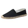 Spring/Summer Couple Espadrilles: Quick-Drying Canvas Loafers, Breathable Comfort, Durable Straw-Woven Fisherman Shoes