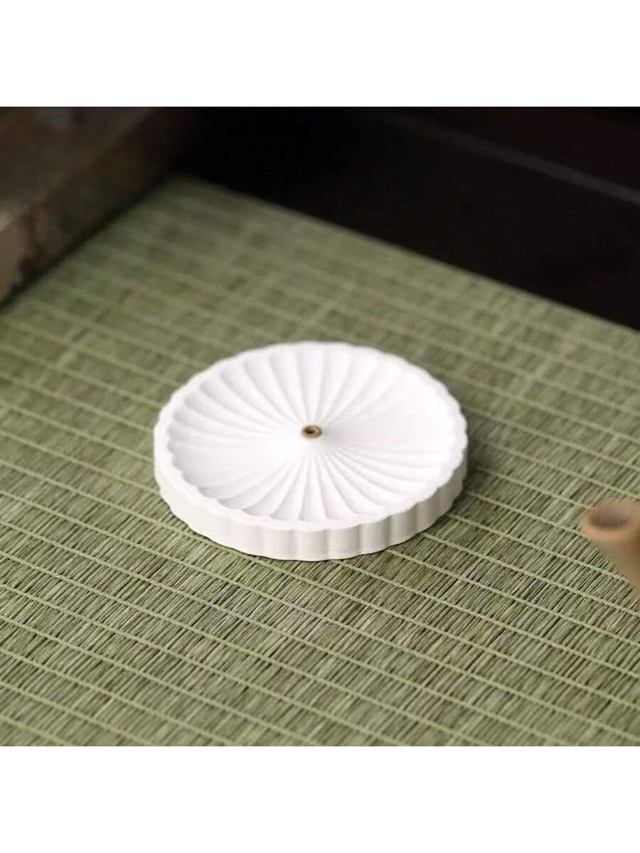 

1 Floral Flavor Burner, 2.63 Inch, Spa, Yoga, Meditation, Home Decor, Room Decor, Gift