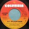 7inch Record JANIS IAN - At Seventeen 310154 Columbia 1975 Canada Pop Used