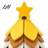 Holiday Table Decoration Christmas Tree Shaped Silicone Trivet Set Collapsible Heat Resistant Hot Pad Rustic Kitchen Accessory with Storage