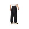 Li-Ning Comfortable Loose Fit Solid Color Casual Pants Men Bottoms Black AYKV713-1