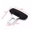1Pair Universal Car Safety Buckle Seat Belt Clip Insert Alarm Stopper Clamp